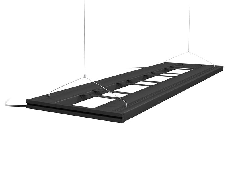 AquaticLife 61" Black T5HO G2 Hybrid 4 Lamp